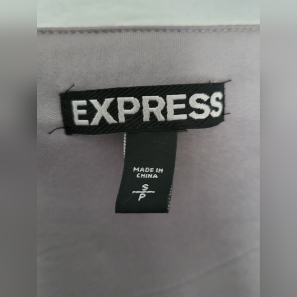 Express Sequins Embellishment Mini Skirt, Pima Cotton Blend, Puple & Silver, SP - Picture 2 of 10